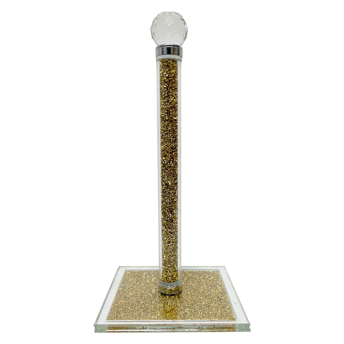Ambrose Exquisite Paper Towel Holder In Gift Box - Gold