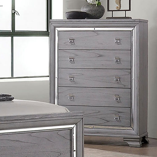 Alanis - Chest - Light Gray Unique Piece Furniture