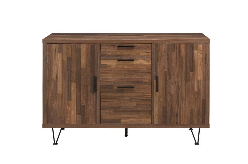Pinacle - Cabinet - Walnut Finish Unique Piece Furniture