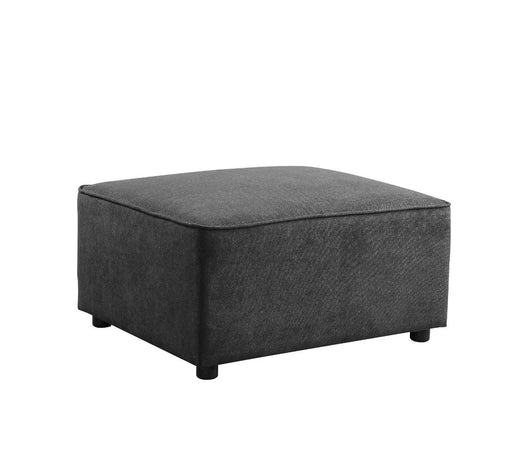 Silvester - Ottoman - Gray Fabric Unique Piece Furniture