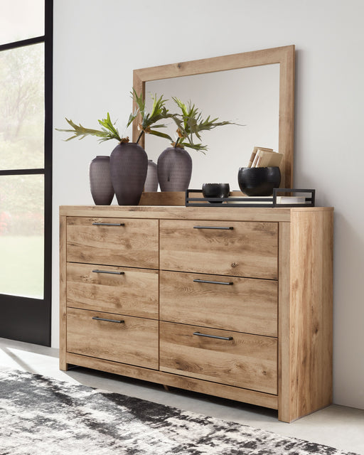 Hyanna - Tan - Dresser, Mirror Unique Piece Furniture