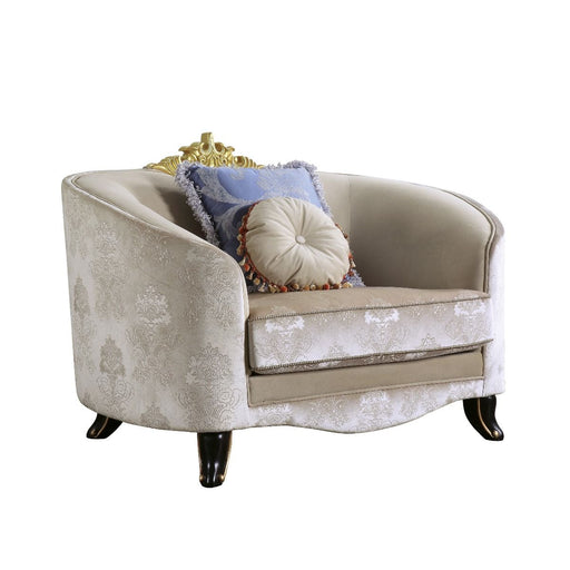 Sheridan - Chair - Cream Fabric Unique Piece Furniture