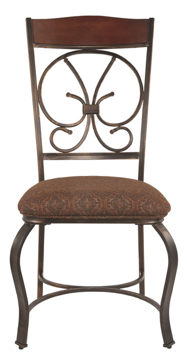 Glambrey - Brown - Dining Uph Side Chair (Set of 4) Unique Piece Furniture