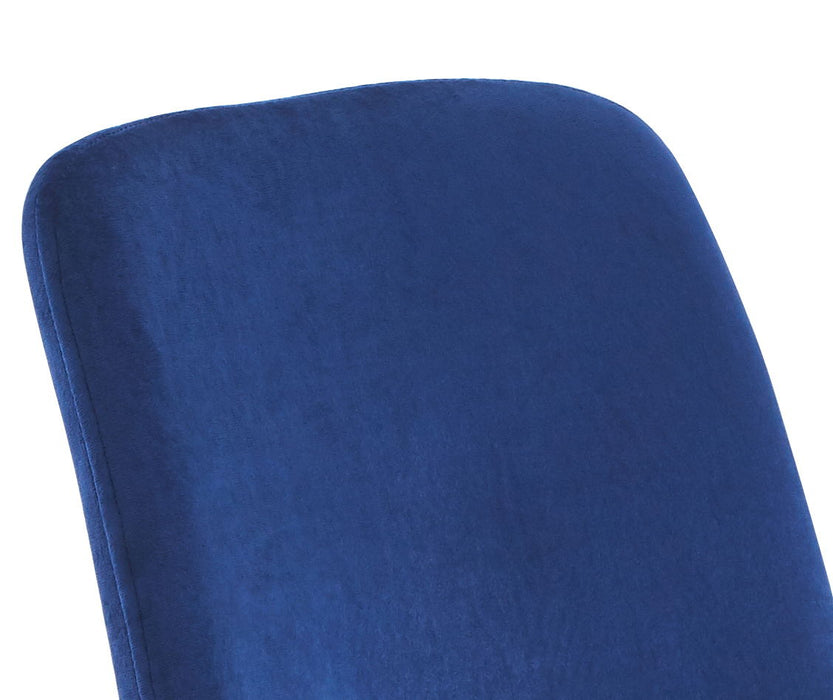 Dining Chair 4 Piece (Blue), Modern Style, new Technology.Suitable For Restaurants, Cafes, Taverns, Offices, Reception Rooms