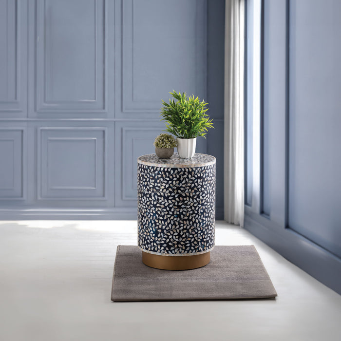 Luxe End Table Navy