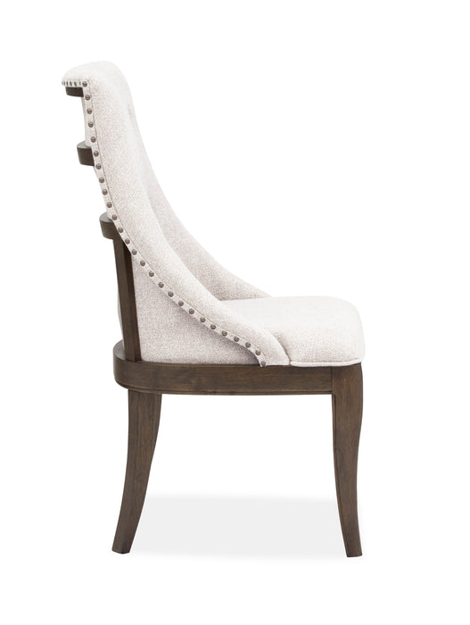 Roxbury Manor - Dining Arm Chair With Upholstered Seat and Back (Set of 2) - Homestead Brown Unique Piece Furniture