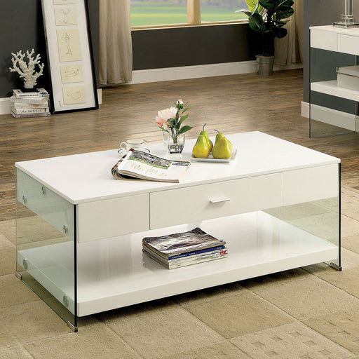 Raya - Coffee Table - White Unique Piece Furniture