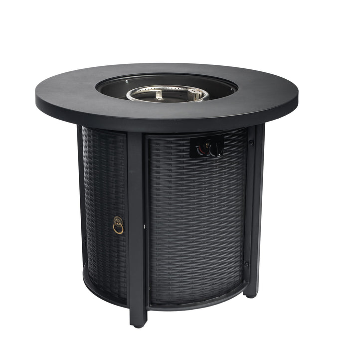 Propane Round Fire Table 40000Btu Propane Fire Pit Table