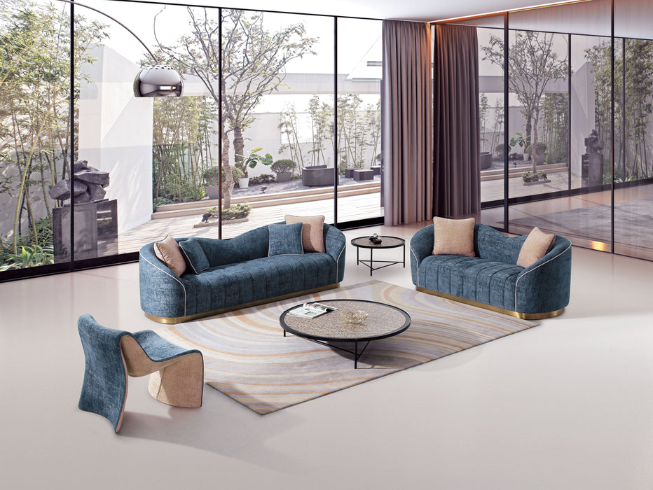 Modern Living Room 4 - Seater Sofa