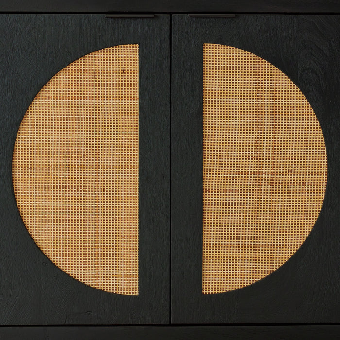 Cliffiings - Accent Cabinet - Black / Natural