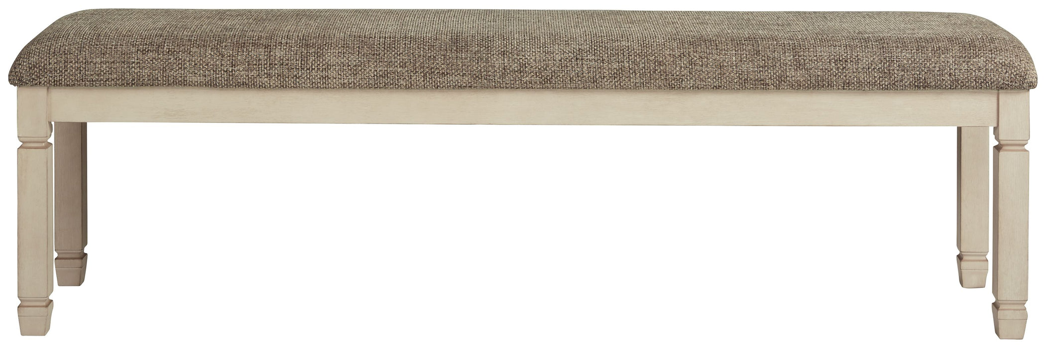 Bolanburg - Brown / Beige - Extra Large Uph Drm Bench Unique Piece Furniture
