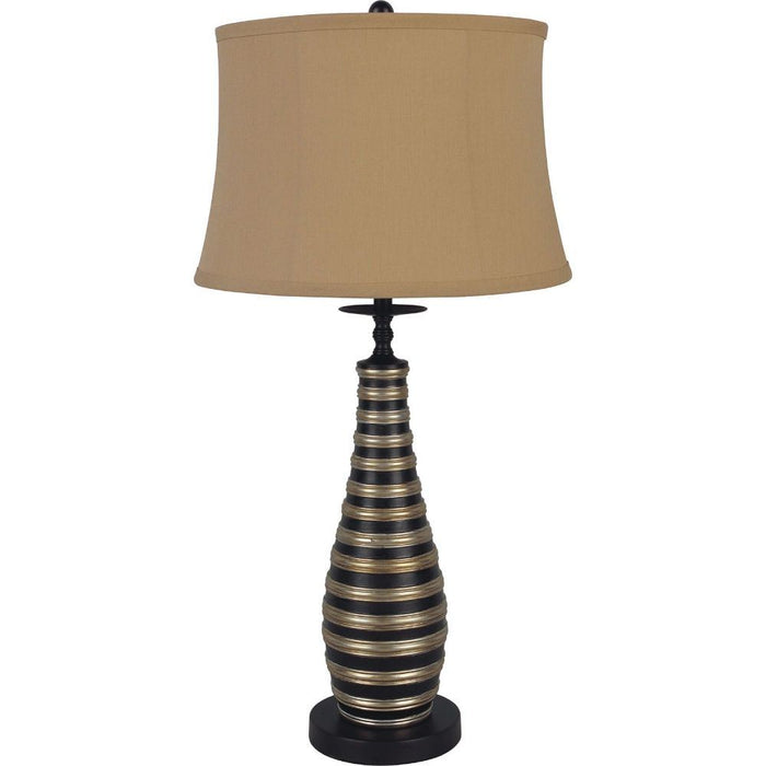 Luka - Table Lamp (Set of 2) - Beige - 13" Unique Piece Furniture