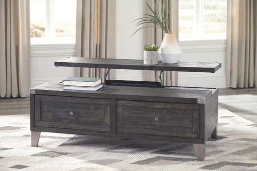 Todoe - Dark Gray - Lift Top Cocktail Table Unique Piece Furniture