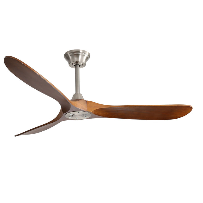60" Outdoor Ceiling Fan Without Light 3 ABS Blade With Smart App Control