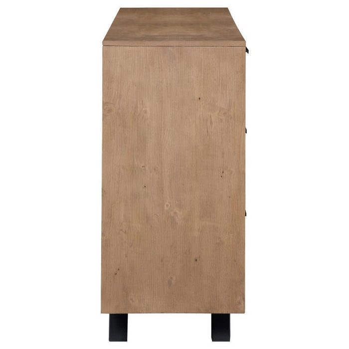 Taylor - 7-Drawer Rectangular Dresser - Light Honey Brown Unique Piece Furniture
