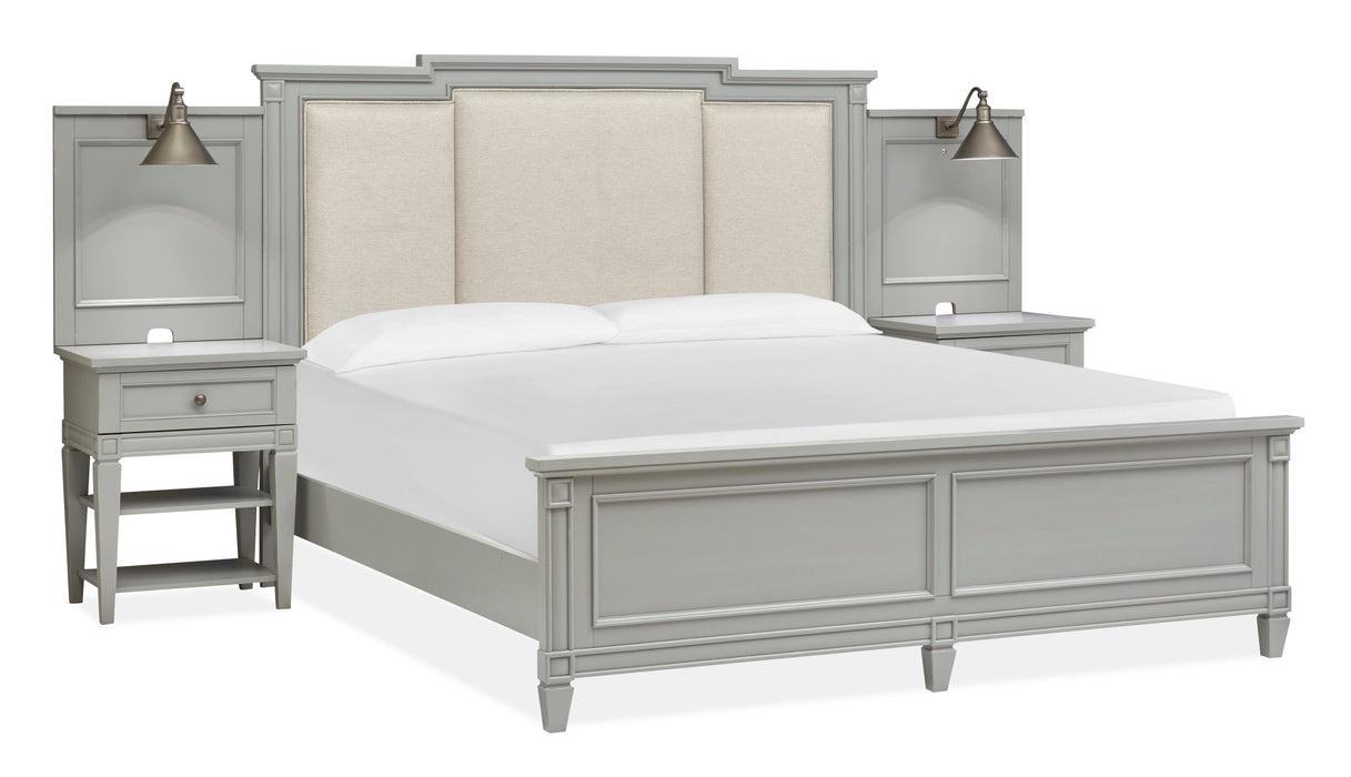 Glenbrook - Complete Wall Bed With Upholstered Headboar