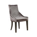 Phelps - Upholstered Demi Wing Chairs (Set of 2) - Gray Unique Piece Furniture