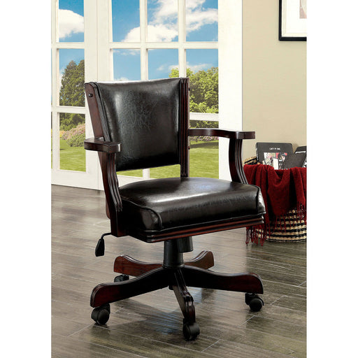 Rowan - Height - Adjustable Arm Chair - Cherry Unique Piece Furniture