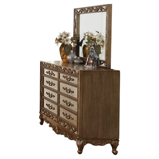 Orianne - Dresser - Antique Gold Unique Piece Furniture