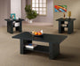 Rodez - 3 Piece Occasional Table Set - Black Oak Unique Piece Furniture