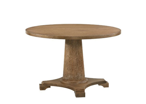Yotam - Dining Table - Salvaged Oak Finish Unique Piece Furniture
