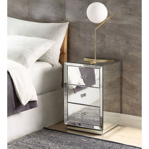 Nyoka - Accent Table - Mirrored Unique Piece Furniture