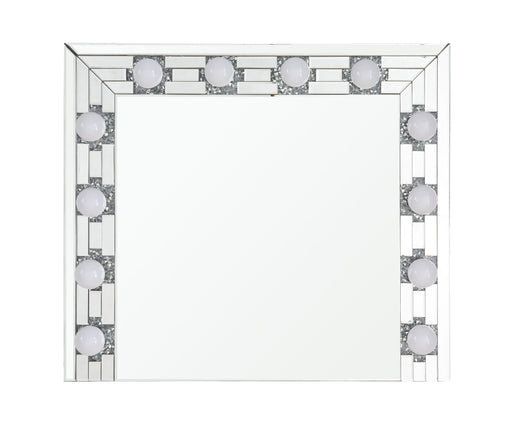 Noralie - Wall Decor - Mirrored & Faux Diamonds Unique Piece Furniture