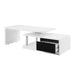 Buck II - Coffee Table - White & Black High Gloss Finish Unique Piece Furniture