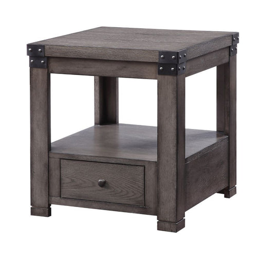 Melville - End Table - Ash Gray Unique Piece Furniture