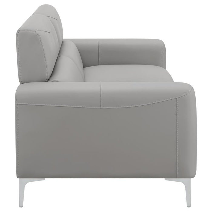 Glenmark - Track Arm Upholstered Sofa - Taupe Unique Piece Furniture