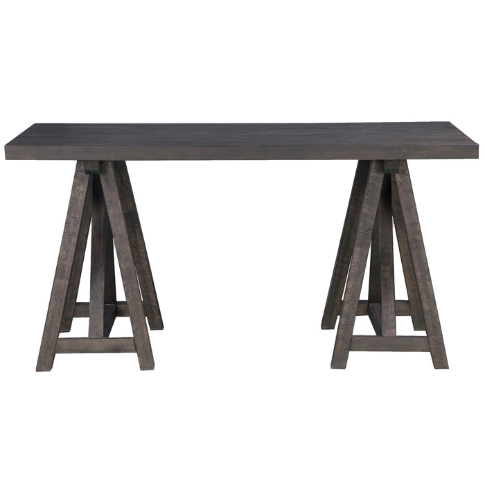 Sutton Place - Desk - Weathered Charcoal Unique Piece Furniture