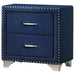 Melody - 2-drawer Upholstered Nightstand Unique Piece Furniture
