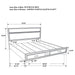Miranda - 2-Drawer Storage Bed Unique Piece Furniture