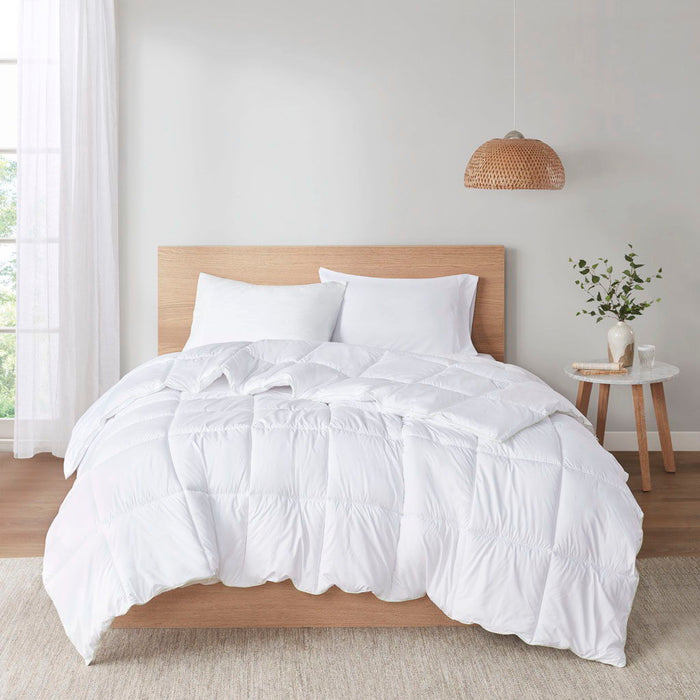 Anti-Microbial Down Alternative Comforter - White
