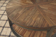 Roybeck - Light Brown / Bronze - Occasional Table Set (Set of 3) Unique Piece Furniture