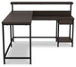 Camiburg - Warm Brown - L-desk With Storage Unique Piece Furniture