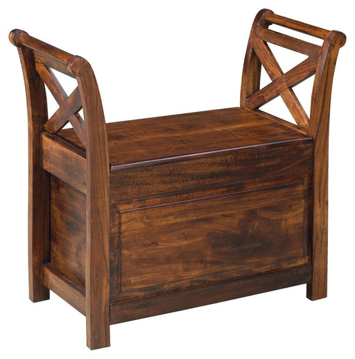 Abbonto - Warm Brown - Bench Unique Piece Furniture