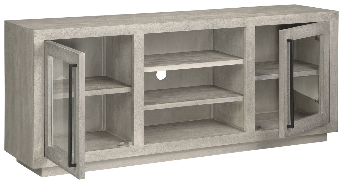 Lockthorne - Warm Gray - Accent Cabinet Unique Piece Furniture
