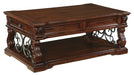 Alymere - Rustic Brown - Lift Top Cocktail Table Unique Piece Furniture