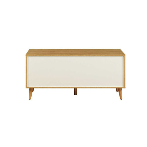 Kollia - Accent Table - Natural & White Unique Piece Furniture