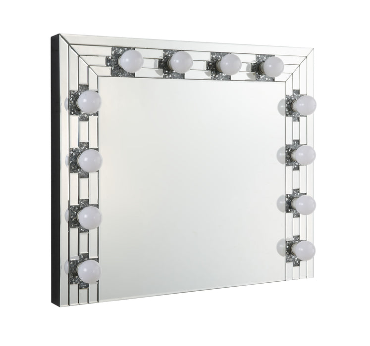 Noralie - Wall Decor - Mirrored & Faux Diamonds Unique Piece Furniture