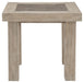 Hennington - Light Brown - Rectangular End Table Unique Piece Furniture