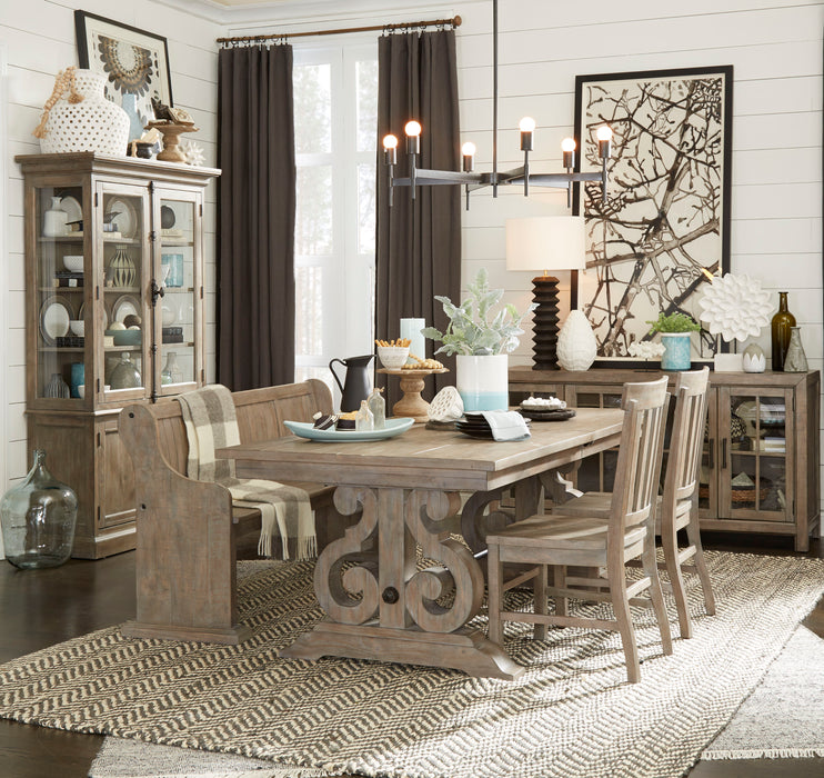 Tinley Park - Rectangular Dining Table - Dove Tail Grey Unique Piece Furniture