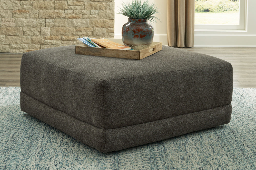 Evey - Granite - Oversized Accent Ottoman Unique Piece Furniture