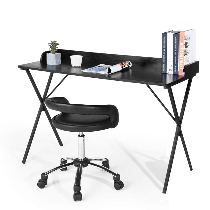 Rectangular ComPuter Desk, Writing Desk - Full Black