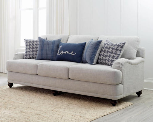 Glenn - Recessed Arms Sofa - Light Gray Unique Piece Furniture