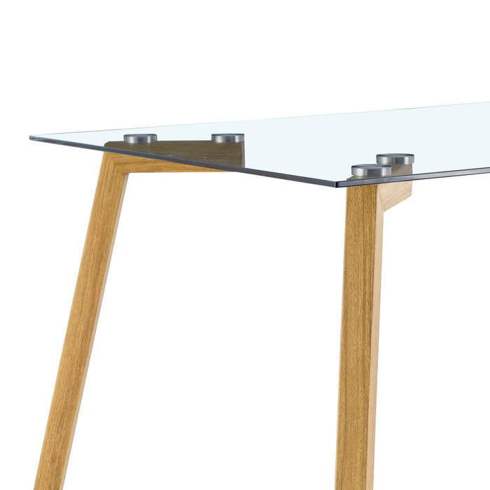 Dining Table Minimalist Rectangular - Transparent