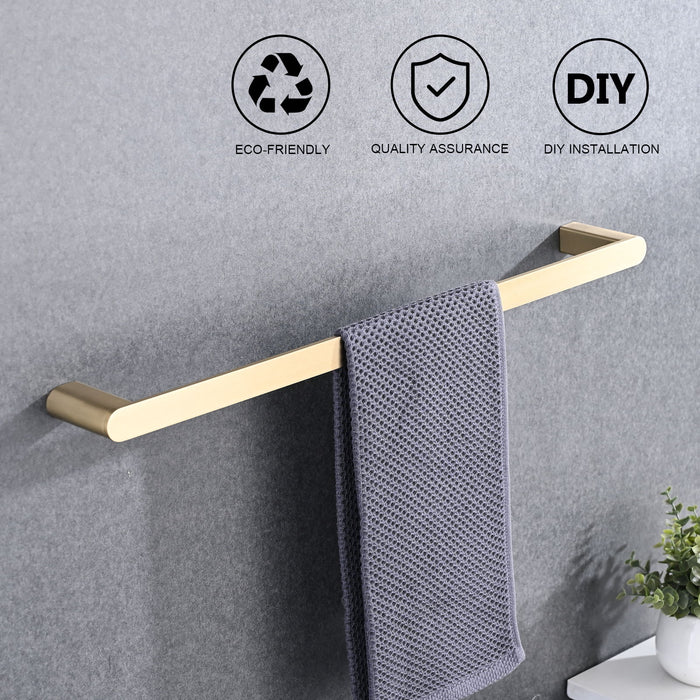 Wall Mounted 4 Piece Bathroom Accessories
