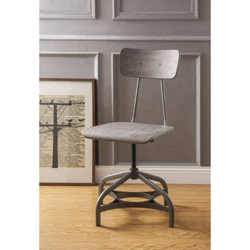 Jonquil - Side Chair (Set of 2) - Gray Oak & Sandy Gray Unique Piece Furniture