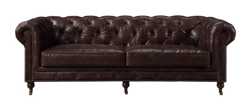 Aberdeen - Sofa - Vintage Brown Top Grain Leather Unique Piece Furniture